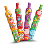 Thạch trái cây vị dâu Cheery Robokidz 1.1l( 10 cây/ bịch - 8 bịch / thùng)